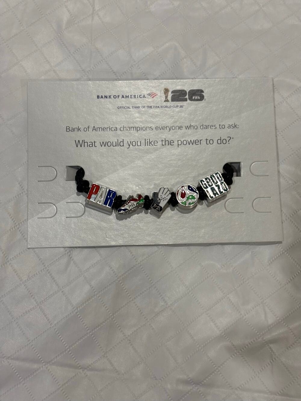 FIFA 2026 Paraguay Charm Bracelet Large